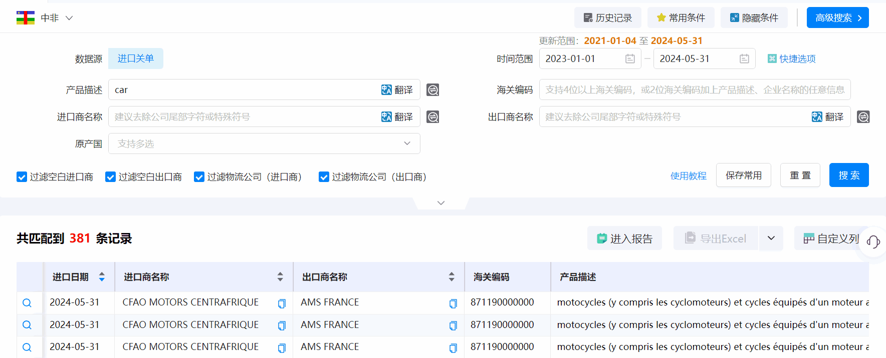 中非海关数据,海关数据,EVO视讯官网海关数据 中非海关数据,海关数据,EVO视讯官网海关数据